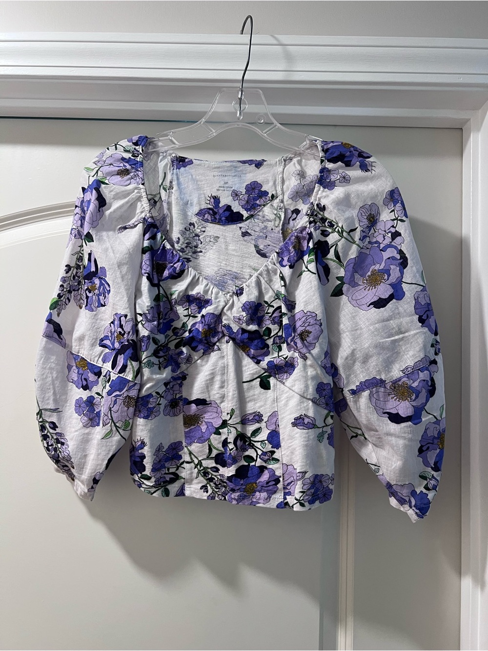 Anthropologie Floral Top | Size S